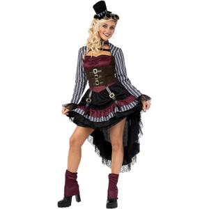 Morph Steam Punk Womens Costume (Large)