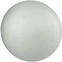 10" Inch Smooth Foam Balls for Crafts and School Projects, White Color
