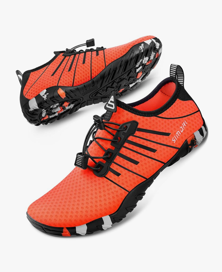 SIMARI Water Shoes for Women Men - Barefoot Quick-Dry Aqua Socks | Lightweight Swim Shoes for Surfing, Swimming, Beach Sports, Kayaking, Diving | Non-Slip Design, 38