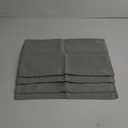 MIULEE Pack of 2 Outdoor Throw Pillow Covers Decorative Farmhouse Square Waterproof Pillows for Tent Patio Garden Balcony Sofa, 20x20 Inch Grey