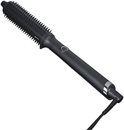 ghd Rise Volumizing Hot Hair Brush ― Professional Volumizing Hot Hair Brush for Dry Hair for Maximum Lift with Safer-for-Hair Optimum Styling Temperature ― Black