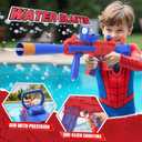 Dolanus Spider Water Blaster - Water Gun for Kids Adults - Electric Automatic Squirt Gun with Long Range, Summer Outdoor Beach Swimming Pool Toys, Gift for Kids Age 8 9 10 11 12 Years Old Boys