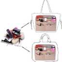 ZTUJO Purse Organizer Insert, Felt Bag Organizer with Metal Zipper, Handbag & Tote Shaper, For Speedy Neverfull Tote, 7 Sizes