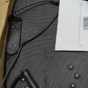 Vibration Plate Exercise Machine, Vibration Plate Platform for Lymphatic Drainage, 200 Adjustable Speeds Power Shaping Vibrating Plate Helps Weight Loss, Shaping, Max Weight 450 Lbs (Black)