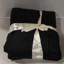 PetAmi Waterproof Pet Blanket Dog Bed Couch Cover for Furniture, Reversible Washable Soft Fleece (Medium (29x40), Black/Gray)