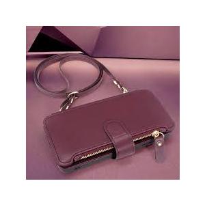 Harryshell Crossbody for Samsung Galaxy S24 Plus 5G Case Wallet [8 Card Slots] with [Theft-Scan Blocking],Cash Coin Zipper Pocket Long Shoulder & Wrist Strap for S24+ Plus 6.7 Inch (Burgundy Red)