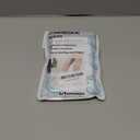 Lin Performance 15-20 mmHg Compression Stockings for Women & Men, Thigh High Dot-Top Open Toe, Leg Support for Daily & Travel Comfort (Black,S)