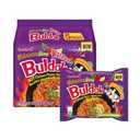 Samyang Buldak Spicy Ramen,Hot Chicken Ramen,Korean Stir-Fried Instant Noodle,Habanero Lime Flavor,1 Bag with 5 Pack (EXP 06/11/26)