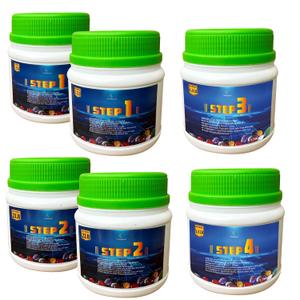 12 LBS Rock Tumbler Grit Set, 4 Step Tumbling Media Coarse/Medium/Pre-Polished/Final Polish, Silicone Carbide Polisher Grit for Any Rock Tumbler, Rock Polisher, Stone Polisher