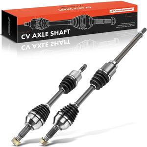A-Premium Pair (2) Front CV Axle Shaft Assembly Compatible with Nissan Rogue 2008-2013, Rogue Select 2014-2015, All-Wheel Drive Only, Left and Right, Replace# 39101JG04C, 39100JM10A