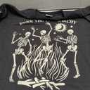 Burn The Patriarchy, Funny Feminist Halloween T-Shirt, Black 3XL