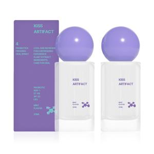 2Pcs Probiotic Oral Spray for Long-Lasting Freshness,Alcohol-Free Oral Spray with Probiotics for Breath Care,Convenient Travel-Sized Breath Spray (20ml/0.68floz)