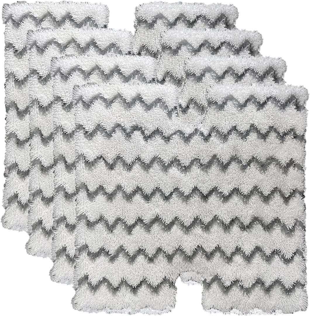 4 Pack Steam Mop Pads for Shark Lift-Away Pro Genius S3973, S3973D, S3973WM, S5002Q, S5003A, S5003D, S5004, S6001W, S6002, S6002C, S6003D, S6003W Touch-Free Dirt Grip Washable Replacement Mop Pads