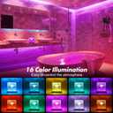 Ocean Wave Projector Light, 16-Color Luminorthe Cube Lamp and App Remote, 3D Holographic Water Ripple Romantic Ambient Lighting for Child's Room, Party, Night Light-4.4inch (White)