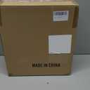 4 Pack Clear Glass Shades, Replacement Glass Globes for Ceiling Fan Light Fixtures, 2-1/8" Fitter, 4.76 inch Diameter, High Transmittance Lampshade for Chandelier, Pendant Light, Wall Sconces Series