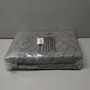 PLEASOR Door Mat for Front Door Entrance, Dirt Trapper Washable Welcome Mat Outdoor Indoor, Non-Slip Waterproof Doormat for Outside/Inside Use, Low Profile Entryway Rug, 47"x32", Grey