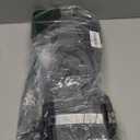 Greatever Snorkel Fins Adjustable Buckles Open Heel Swim Flippers Travel Size Short Swim Fins for Snorkeling Diving Swimming Adult Men Womens (Black)