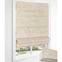 EINZUFUF Blackout No Drill Roman Shades, 23" W x 64" H, Beige | Cordless Roman Shades for Indoor Windows, Thermal Insulated Room Darkening Fabric Blinds for Bedroom & Living Room