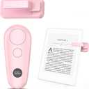 Remote Control Page Turner for Kindle Paperwhite Scribe Oasis Kobo Accessories, Clicker Page Turner for iPhone, iPad, Android Tablets Reading Camera Video Record Remote Triggers