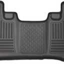 Husky Liners Weatherbeater Floor Mats | Fits 2014-2020 Acura MDX | 2nd Row, 1-pc Black - 19401