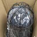 Boldworks Garden Cloches for Plants Chicken Wire Cages to Protect from Animals, Outdoor Extra Large Rustproof Thicker and Finer Mesh 12" x 20" Pack of 6
