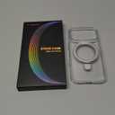 TORRAS Ostand for iPhone 17 Pro Case Clear Magnetic, Fit for MagSafe, 4X Military Drop Protection, Camera Control, Slim Phone Case for iPhone 17 Pro with Kickstand, Anti Yellowing Cover 6.3", Clear