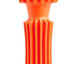 Chuckit! Rugged Bumper Dog Toy, Fetch Stick with TPR Ridges for Easy Grip, Medium Tug-of-War Toy for Medium Dogs, Floats in Water, 13.5", Orange and Blue (not recommended for Aggressive Chewers)