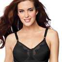 Bali womens Flower Underwire Df0180 Bra, Midnight, 40DD US