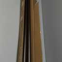 Heavy Duty Curtain Rods,1 1/4" Large Diameter Premium Nonadjustable Curtain Rod,96in/8ft Custom Window Treatment Rods with Durable Aluminum Brackets and End Caps,Dark Bronze Finish