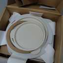 SENSARTE 17 Piece Pots and Pans Set, Nonstick Detachable Handle Cookware Set, Induction Kitchen Cookware Set with Removable Handle, Healthy Non Stick for RV, Dishwasher  Oven Safe, PFOA Free (White)