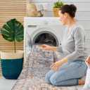 Washable Hallway Runner Rug 3x14: Non Slip Runner Rugs with Rubber Backing