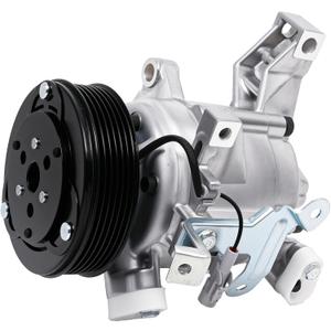 AC Compressor 58492 Fit for 2014-2018 Forester 2.0 2.5L, 2012-2016 Impreza 2.0L, 2016-2017 Crosstrek, 2013-2015 XV Crosstrek, Air Conditioning Compressor with Clutch Replace for 73111FJ000