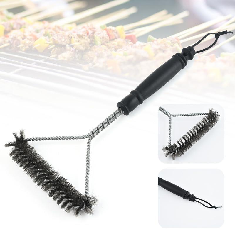 Grill Brush for Outdoor Grill, 304 Stainless Steel BBQ Grill Brus