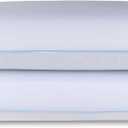 TEMPUR-Pedic TEMPUR-Cloud Dual Cooling Pillow, Queen-2-Pack, Queen, White 2 Count