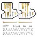 Zreneyfex 2 Pcs Carburetor Rebuild Kit Replacement for Kawasaki Prairie 650 Carburetor Kit (KVF650) 2002-2003 Prairie 700 (KVF700) 2004-2006 Brute Force 650 (KVF650) 2005-2009