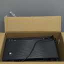 Fish Tank 2.4 Gallon Aquarium with Heater, 3-in-1 Silent Pump with Filteration & Oxygenation & Circulation, 7-Color Timer Cycle Light, Temperature Display, Humidifier, HD Glass Fish Bowl