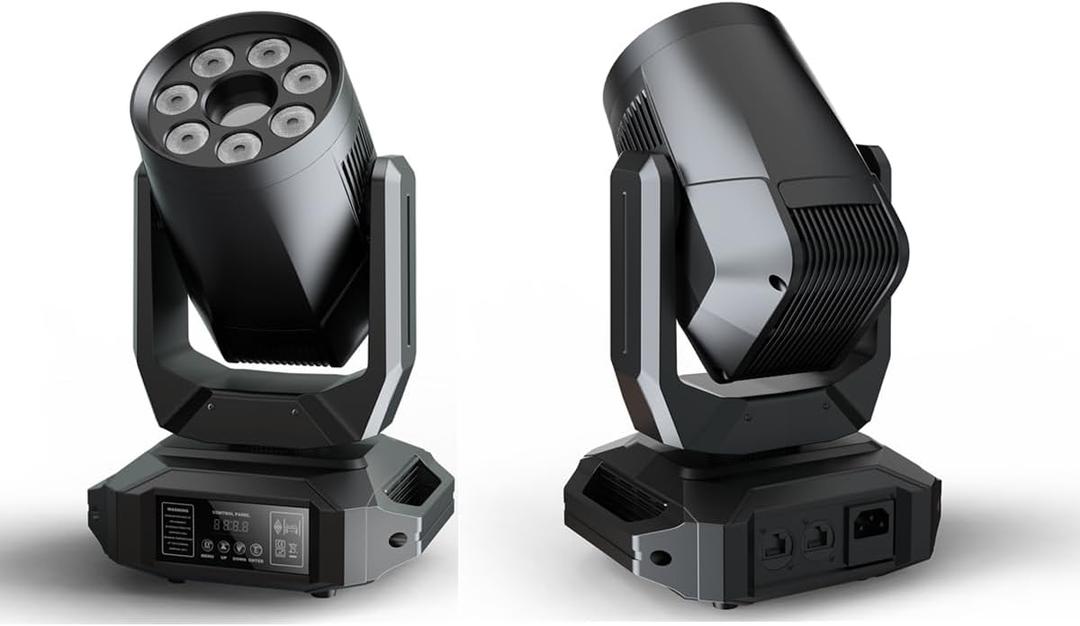 170W Moving Head Light Beam Spot(100W) and Wash Lighting(70W) 2 in 1 with 5-Facet Prism for Party DJ Disco1PC