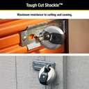 Master Lock M50XKADCCSEN Padlock, Magnum Stainless Steel Discus Lock, 3-1/8 in. Wide, M50XD