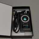 Hidden Camera Detectors, Anti Spy Camera Finder, GPS Tracker Detector, Hidden Devices Detector for Airbnb, Hotels, Bathroom, Home, Office (Black)