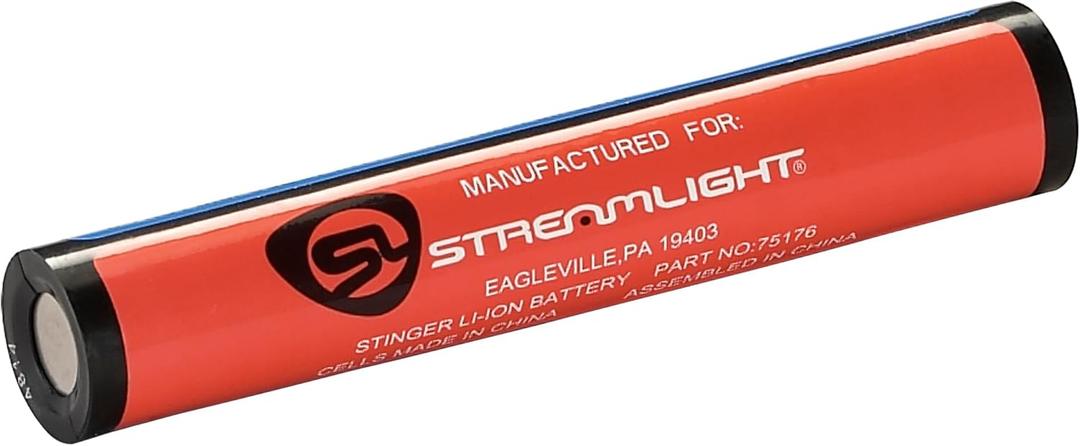 Streamlight 75176 Lithium Ion Battery for The Stingers Except UltraStinger, PolyStinger LED HAZ-LO, Stinger Switchblade, Stinger 2020