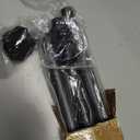 Shower Curtain Rod Tension No Drilling, Adjustable 51-128In,Black
