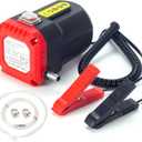 AIGMISON 12V 60W Oil Change Extractor,Oil Diesel Fluid Extractor Pump, Oil Suction Pump With Overload Protection,Car Engine Oil Pump with Hose