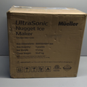 NutriChef Countertop Ice Maker Machine - Compact Ice Maker, 26 lbs Daily Capacity, Rear Drain Hose, 1.5 lbs Basket, Self-Cleaning, Quiet Design (17.64"D x 16.93"W x 9.69"H)