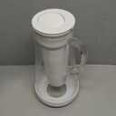 LifeStraw Home Water Pitcher, 7-Cup, White, Glass with Silicone Base, White, for Everyday Protection Against Bacteria, Parasites, Microplastics, Lead, Mercury, PFAS and a Variety of Chemicals