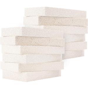 12 Pieces Insulating Fire Brick for Ovens, Kilns, Fireplaces, 9" x 4.5" x 1.25"
