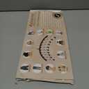 Legging Organizer for Closet, Metal Yoga Pants Hangers 2 Pack w/10 Clips Holds 20 Leggings, Space Saving Hanging Closet Organizer w/Rubber Coated Closet Organizers and Storage, Black