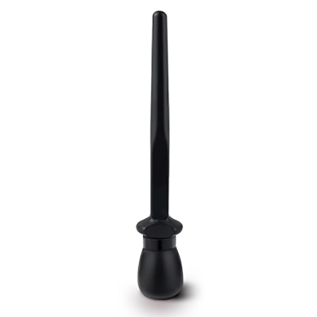 Flawless Eyeliner Tool, Smudge Proof Eyeliners Kit, Silicone Brush Makeup Applicator, with Black & Brown Cream(Black)