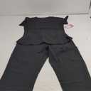 YOGAFLEX Jogger Scrubs for Women Set. Regular and PETITE. Side Spandex 2 Pockets Top with Yoga Waist Joggers S