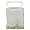 2 x ABUIFDK Car Trash Can, Cute Car Trash Bag, Hanging Car Organizer and Storage Bag, Trash Bin for Car Accessories, Vehicle, Travelling, Camping Cute Pink Grass
