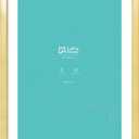 LaVie Home 24x36 Picture Frame Gold Poster Frame,Display Pictures 20x30 with Mat or 24x36 Without Mat, Stable and Sturdy Frame and Polished Plexiglass, Horizontal and Vertical Format of The Walls